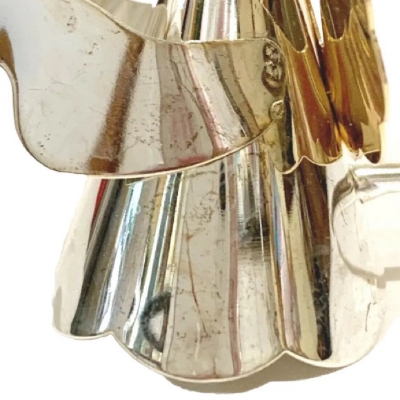 Silver Plated On Brass Angel Candle Snuffer Gold Holiday Christmas Guardian Cute - Picture 12 of 12